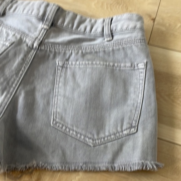 Free People Gray Cut Off Shorts Size 28 - Picture 7 of 9